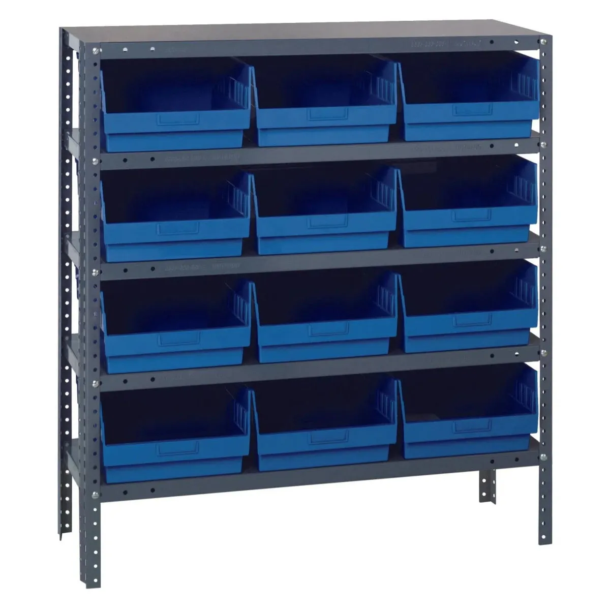 1239-209 | 12" x 36" x 39" Shelving Unit with 12 Bins