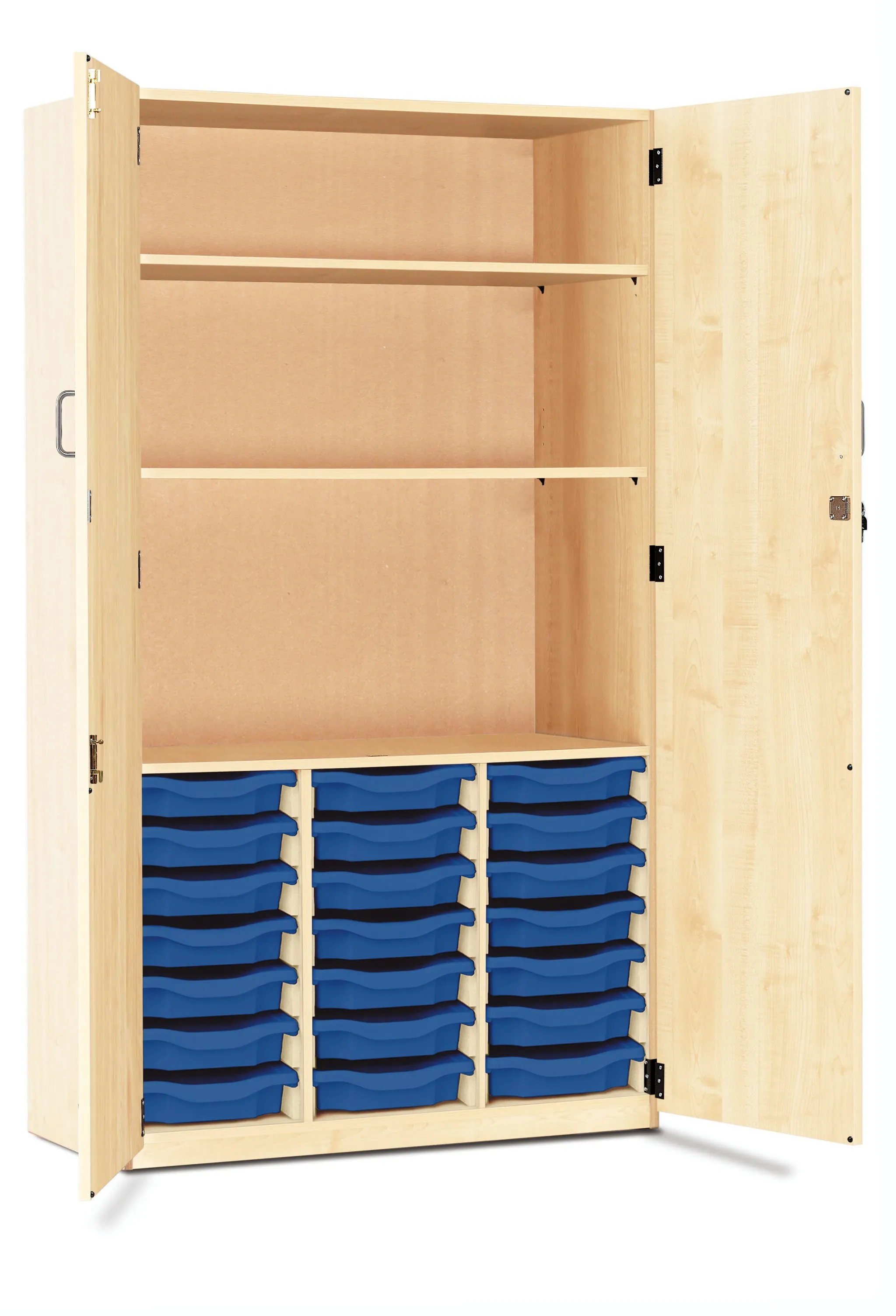 21 Single Tray Storage Cupboard