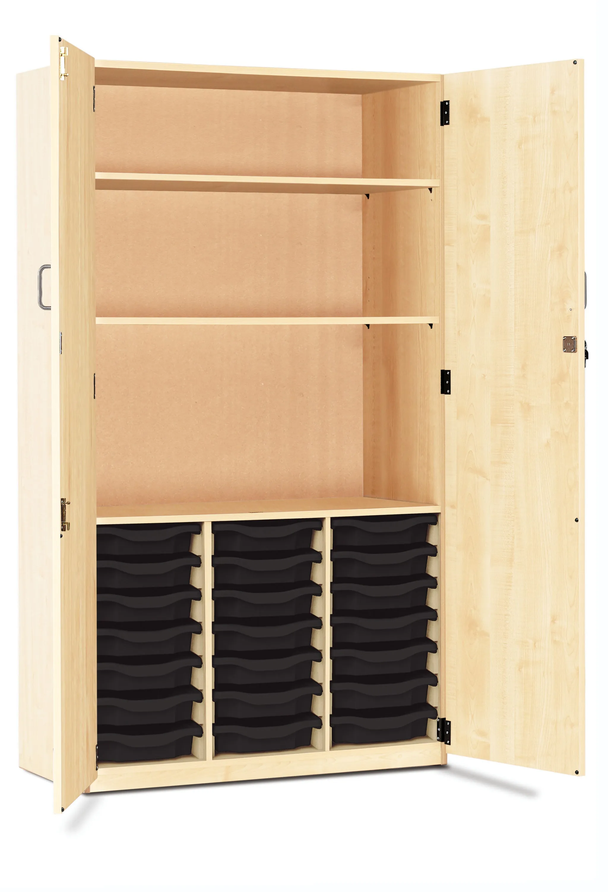 21 Single Tray Storage Cupboard