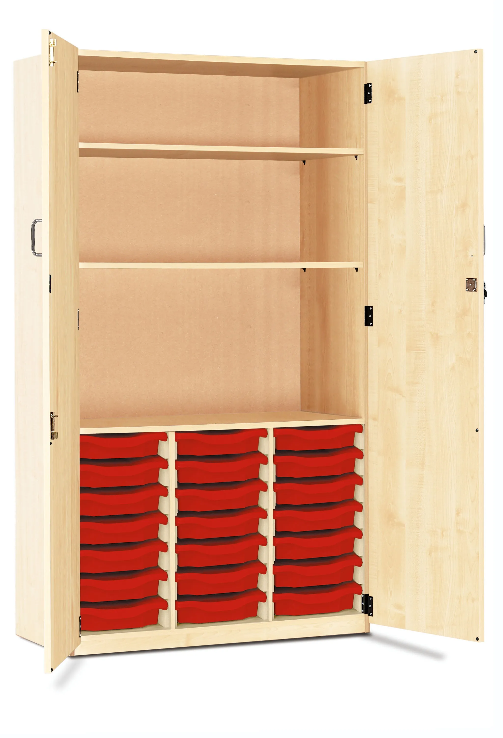21 Single Tray Storage Cupboard