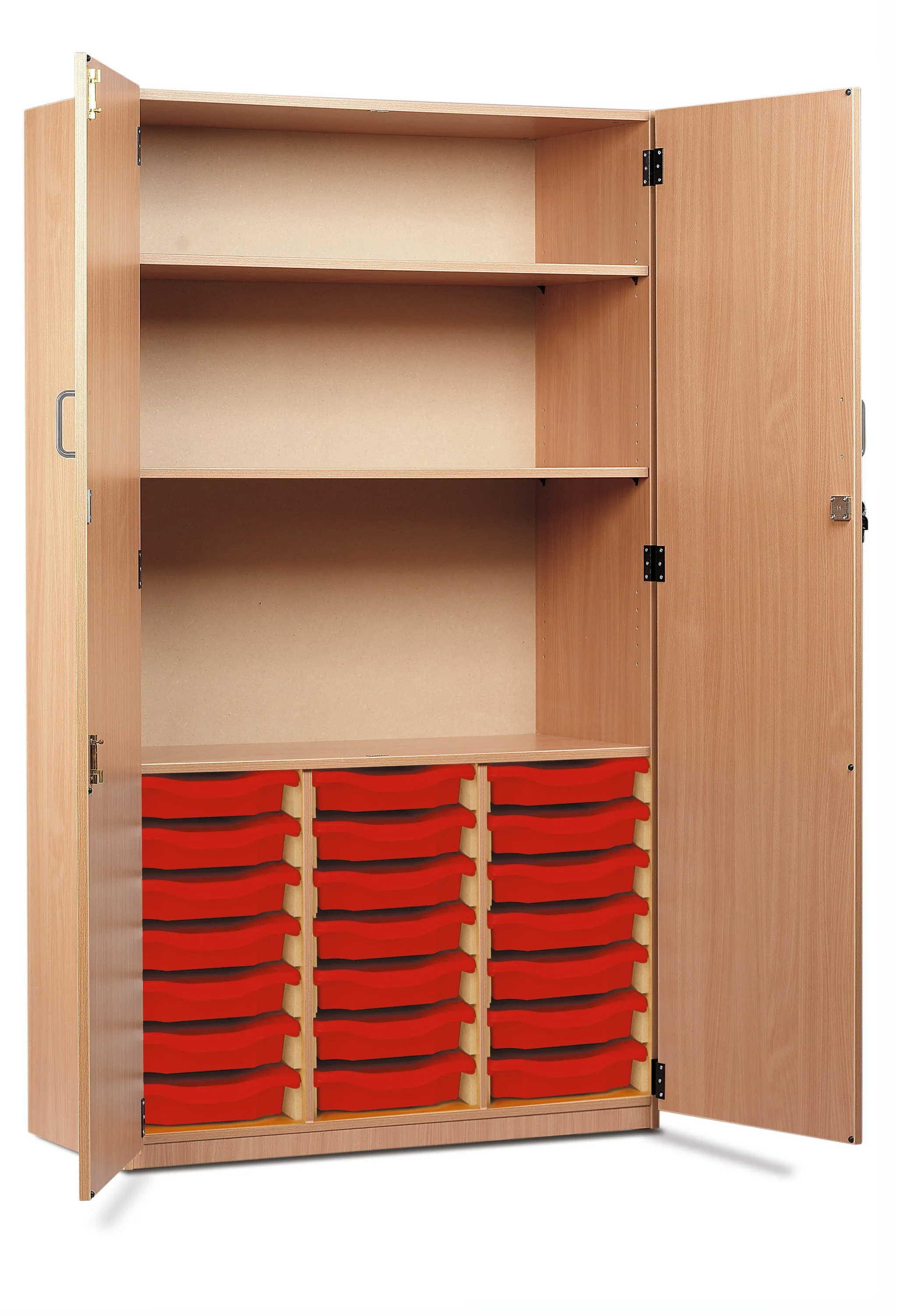 21 Single Tray Storage Cupboard