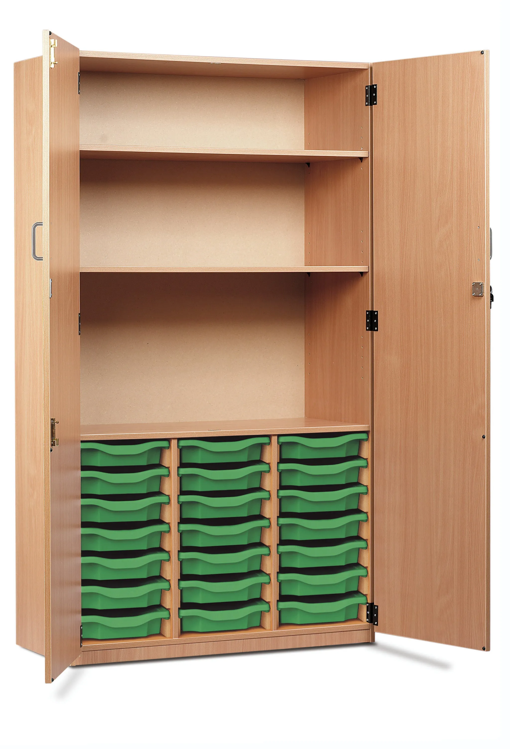 21 Single Tray Storage Cupboard