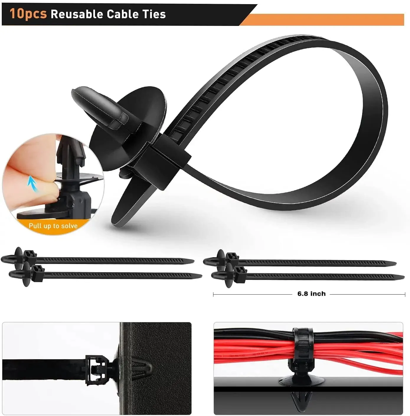 380 Pcs Car Push Retainer Clips Kits