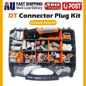 550PCS Deutsch Plug Tool Kit | DT Connector | Genuine Automotive Crimp Tool