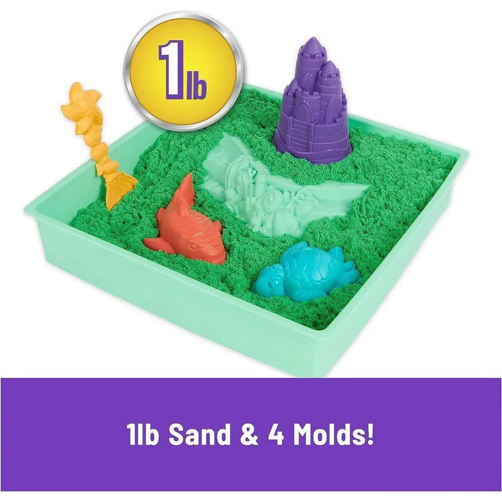 6067800 KINETIC SAND SANDBOX SET GREEN