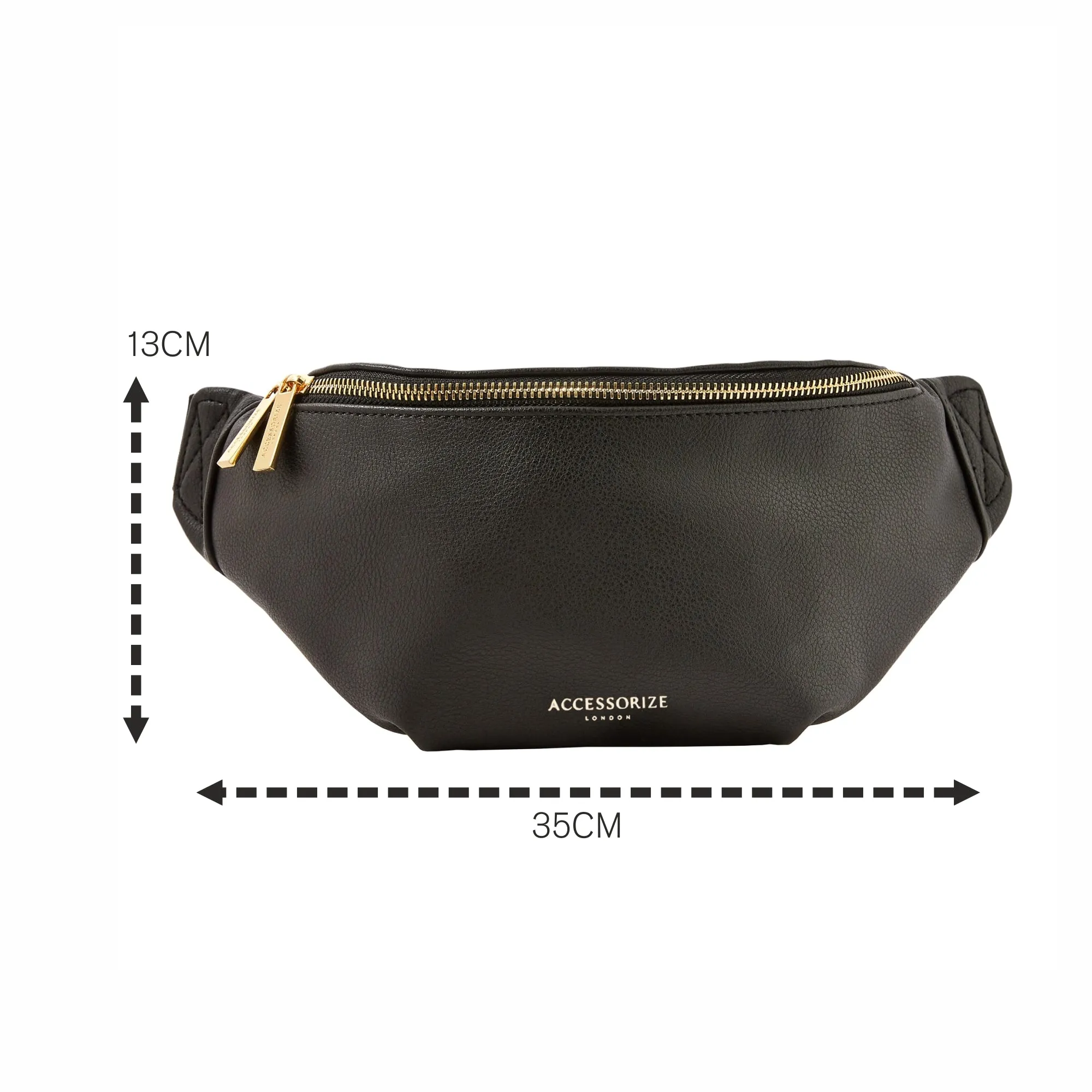 Accessorize London Women's Large Zip Bumbag