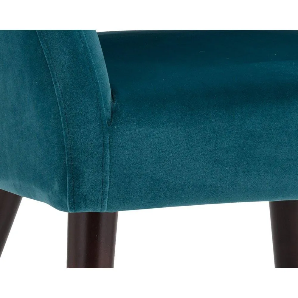 Adelaide Dining Chair, Timeless Teal