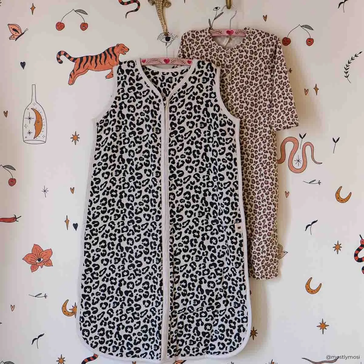 Adèle Summer Sleeping Bag Graou Greige