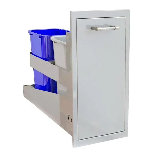 Alfresco: 26" Dual Trash/Recycling Center Drawer