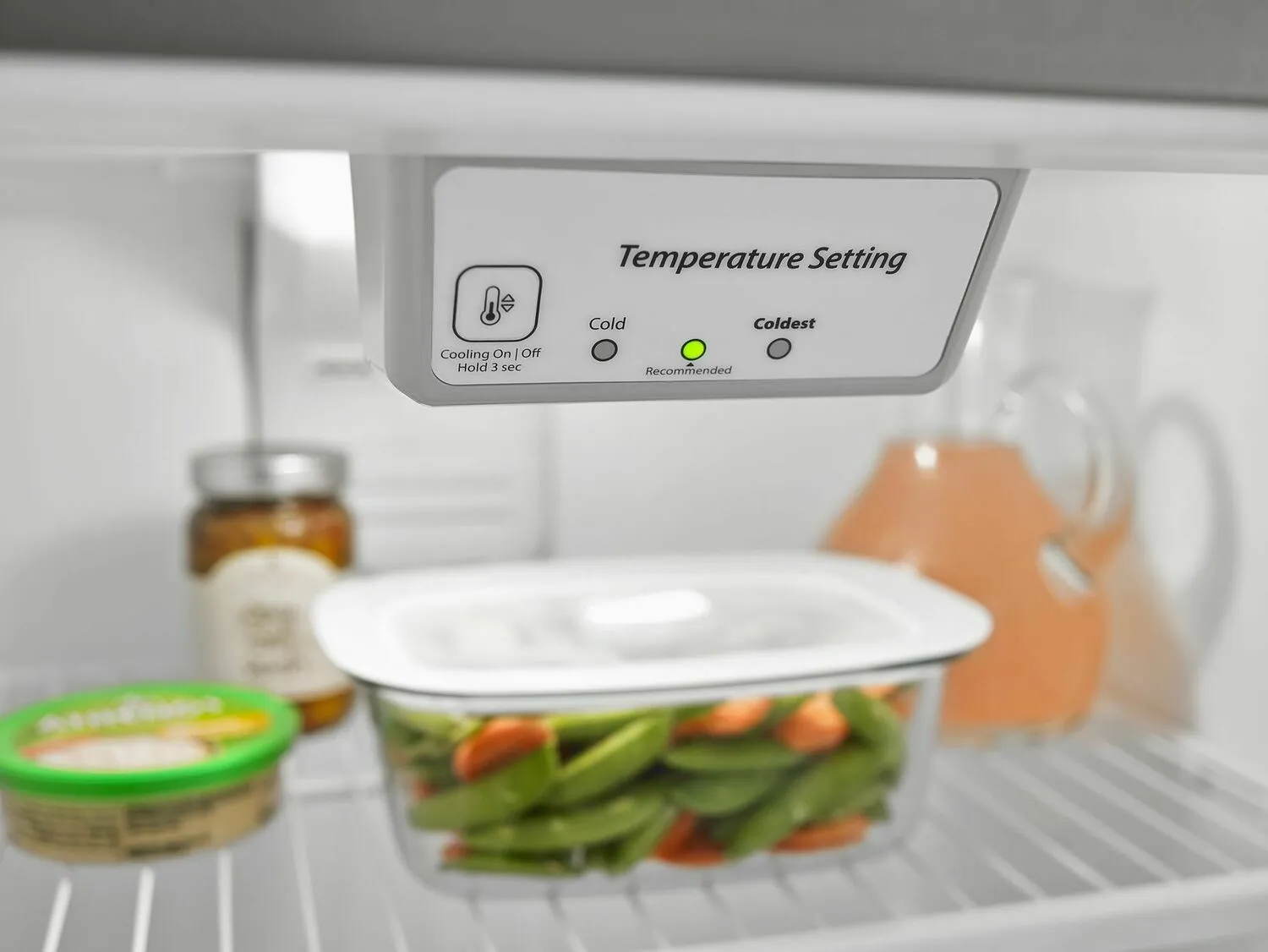 Amana ART308FFDM 30-Inch Wide Top-Freezer Refrigerator With Garden Fresh Crisper Bins - 18 Cu. Ft. - Monochromatic Stainless Steel