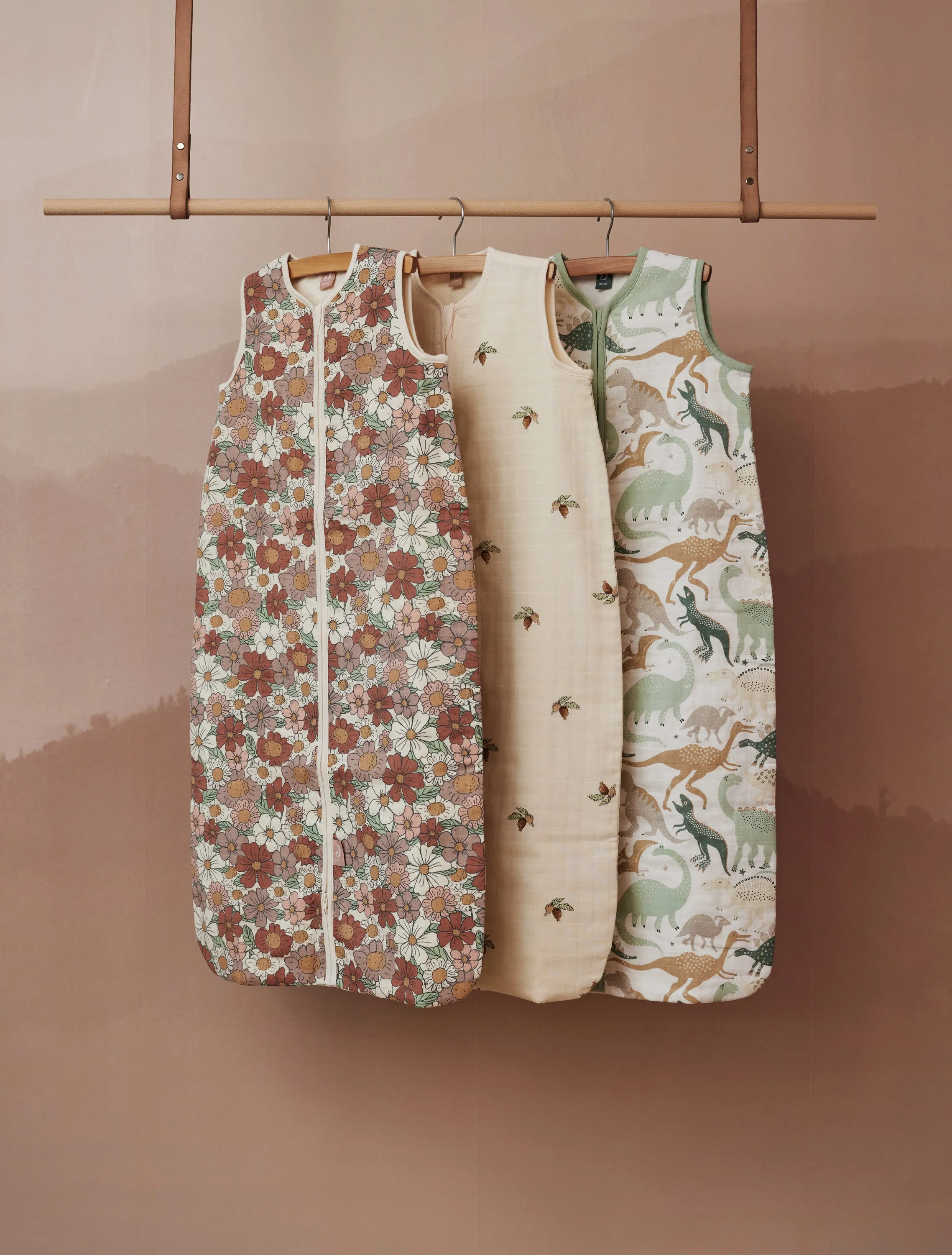 Baby Sleeping Bag Muslin 110cm - Blossom