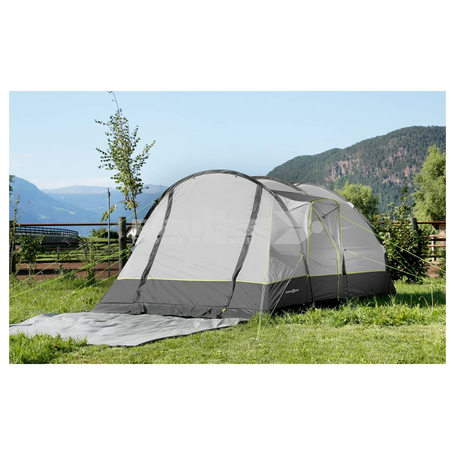 BRUNNER ARQUS OUTDOOR 5 Tenda a tunnel a doppio ingresso
