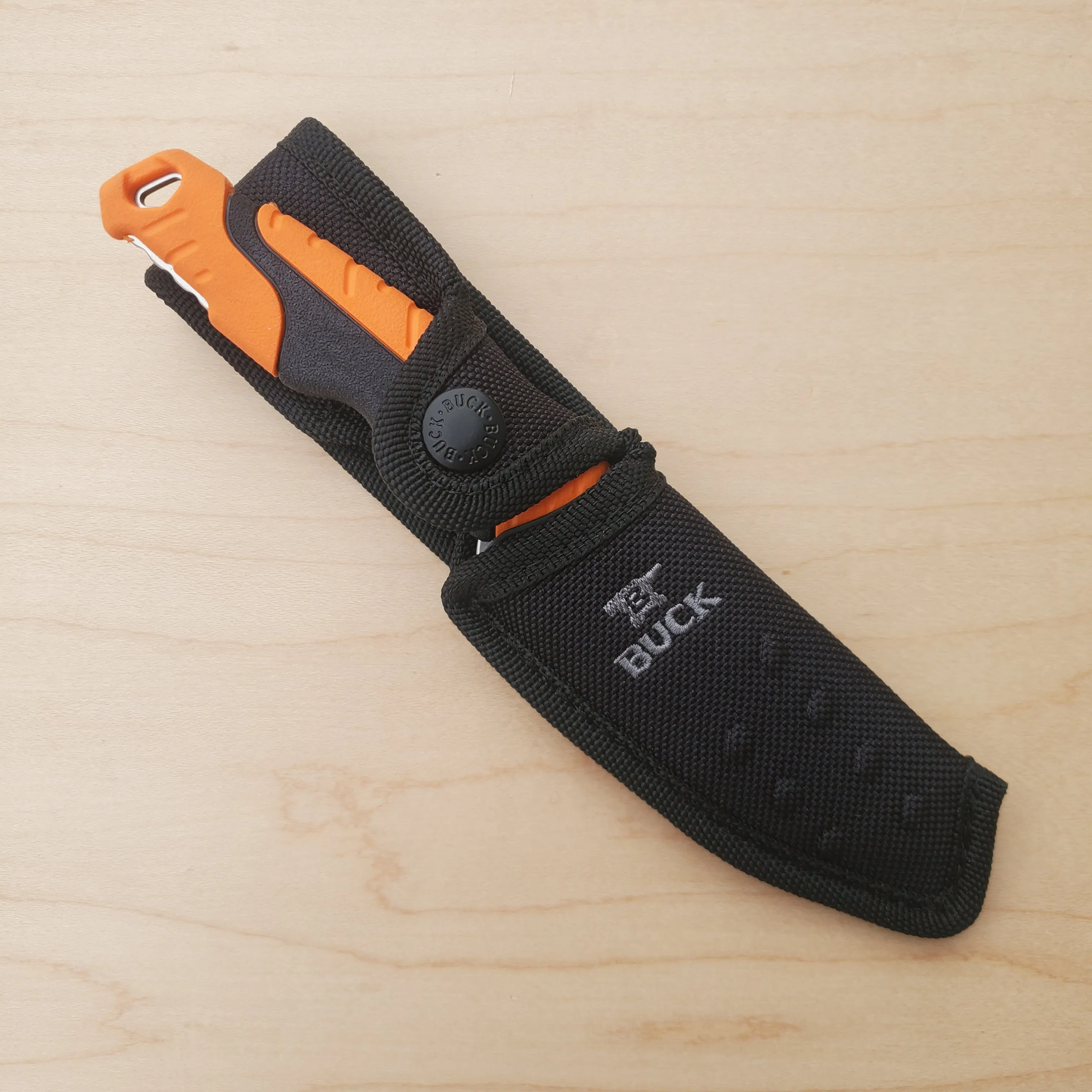 Buck 658 Pursuit PRO Drop Point Hunting Knife - Orange