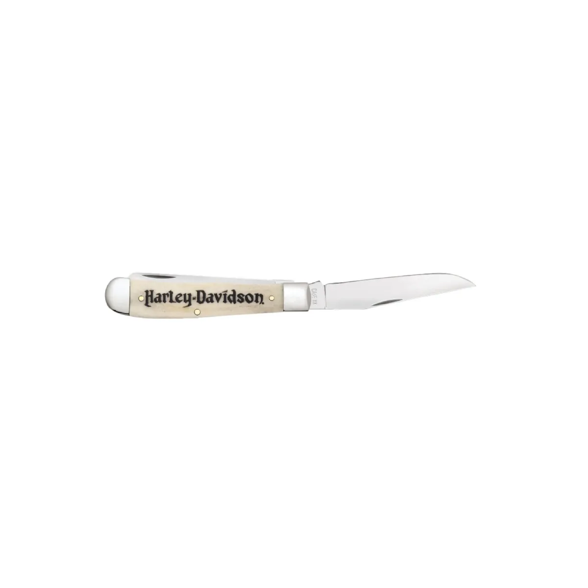 CASE KNIVES HARLEY-DAVIDSON NATURAL BONE TRAPPER