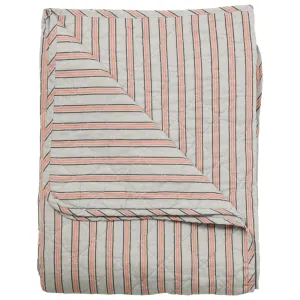 Chambray Wide Stripe Quilt