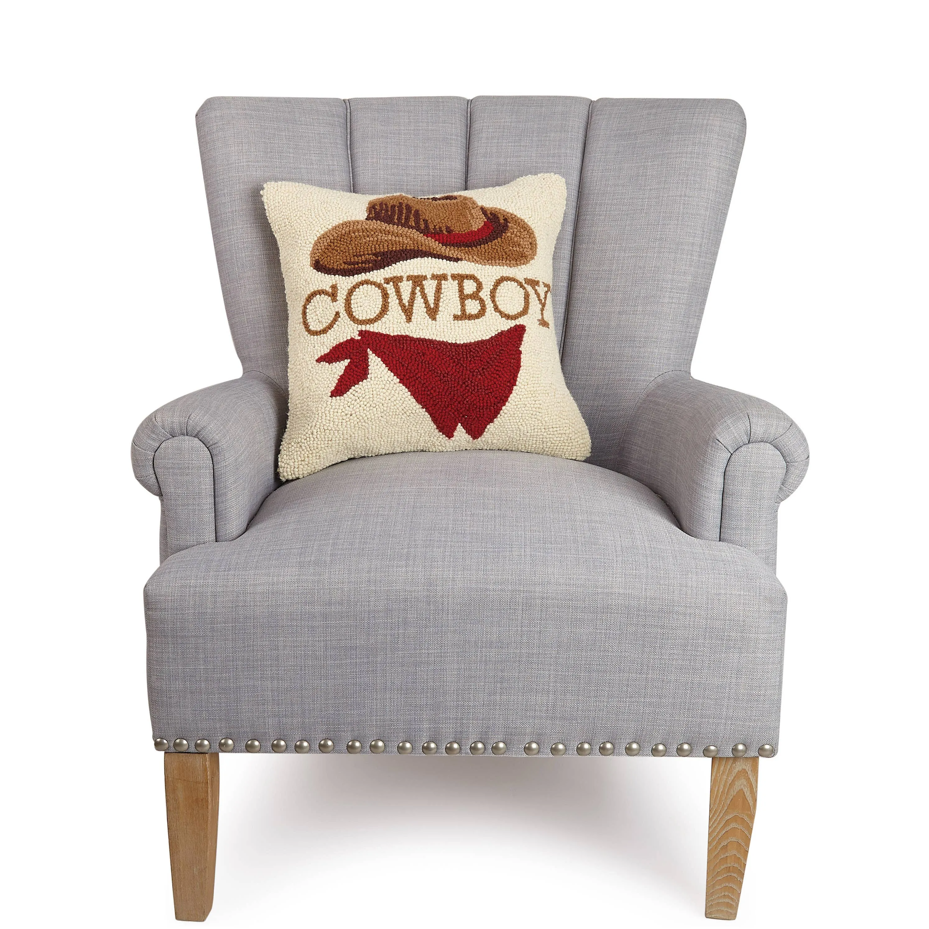 Cowboy Hook Pillow