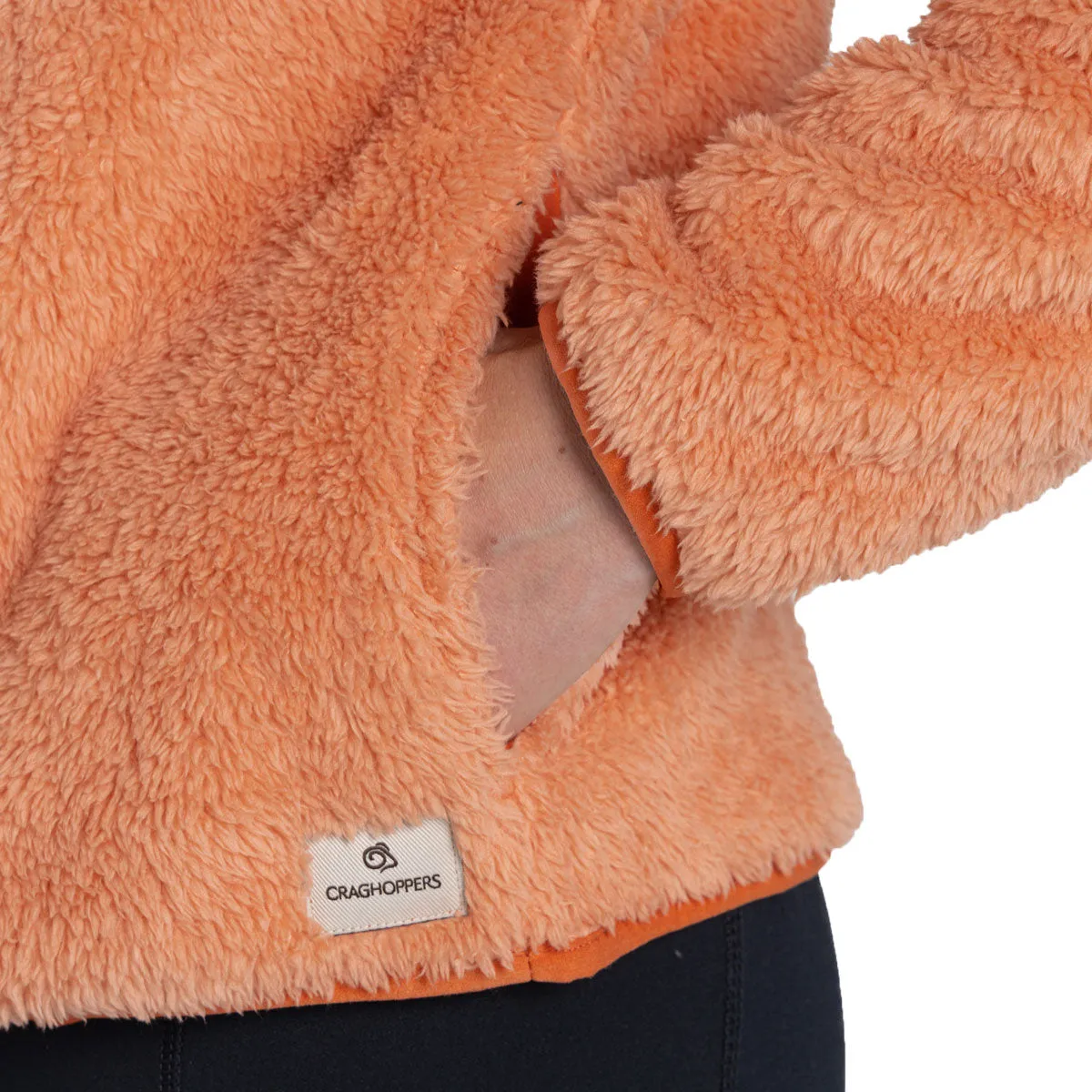 Craghoppers Bron Half Zip Top - Womens - Clay
