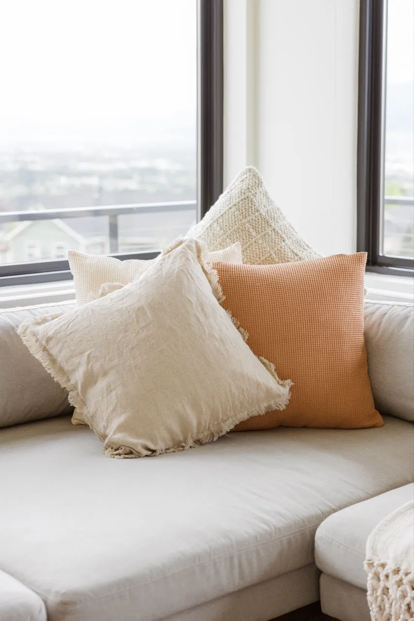 Crisp Air Waffle Weave Pillow