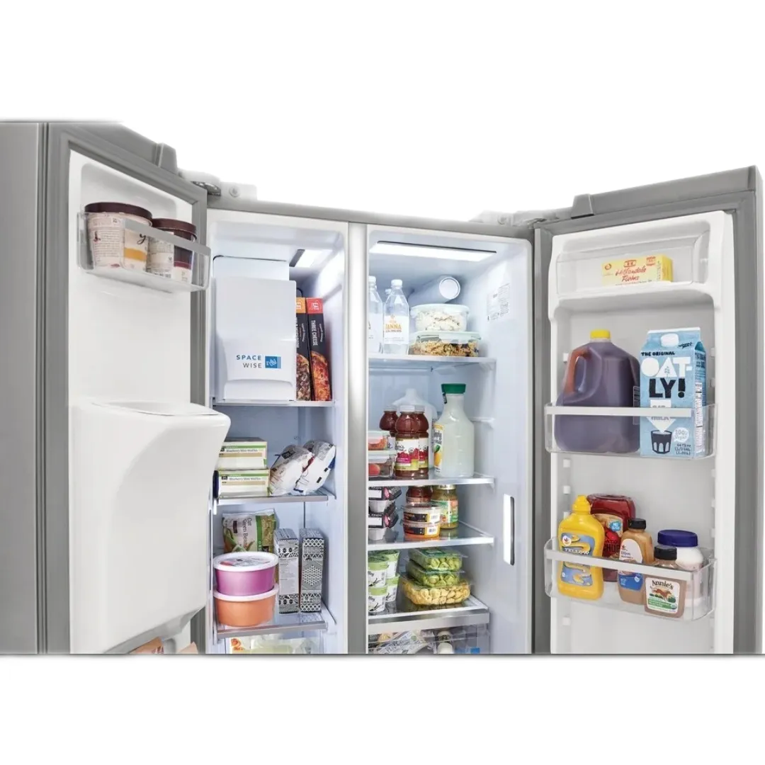 D2C Frigidaire Gallery 22.3 Cu. Ft., 33" Side-by-Side Refrigerator - Stainless Steel