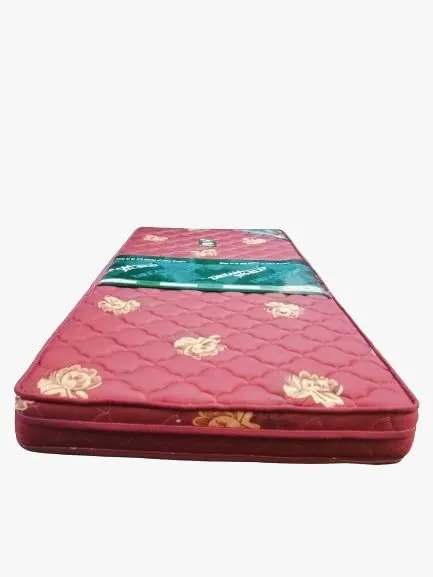 DREAM WORLD Memory Foam   HR Foam   Rebonded Mattress, Standard Size Mattress | Coffee | 72 X 36 Inch