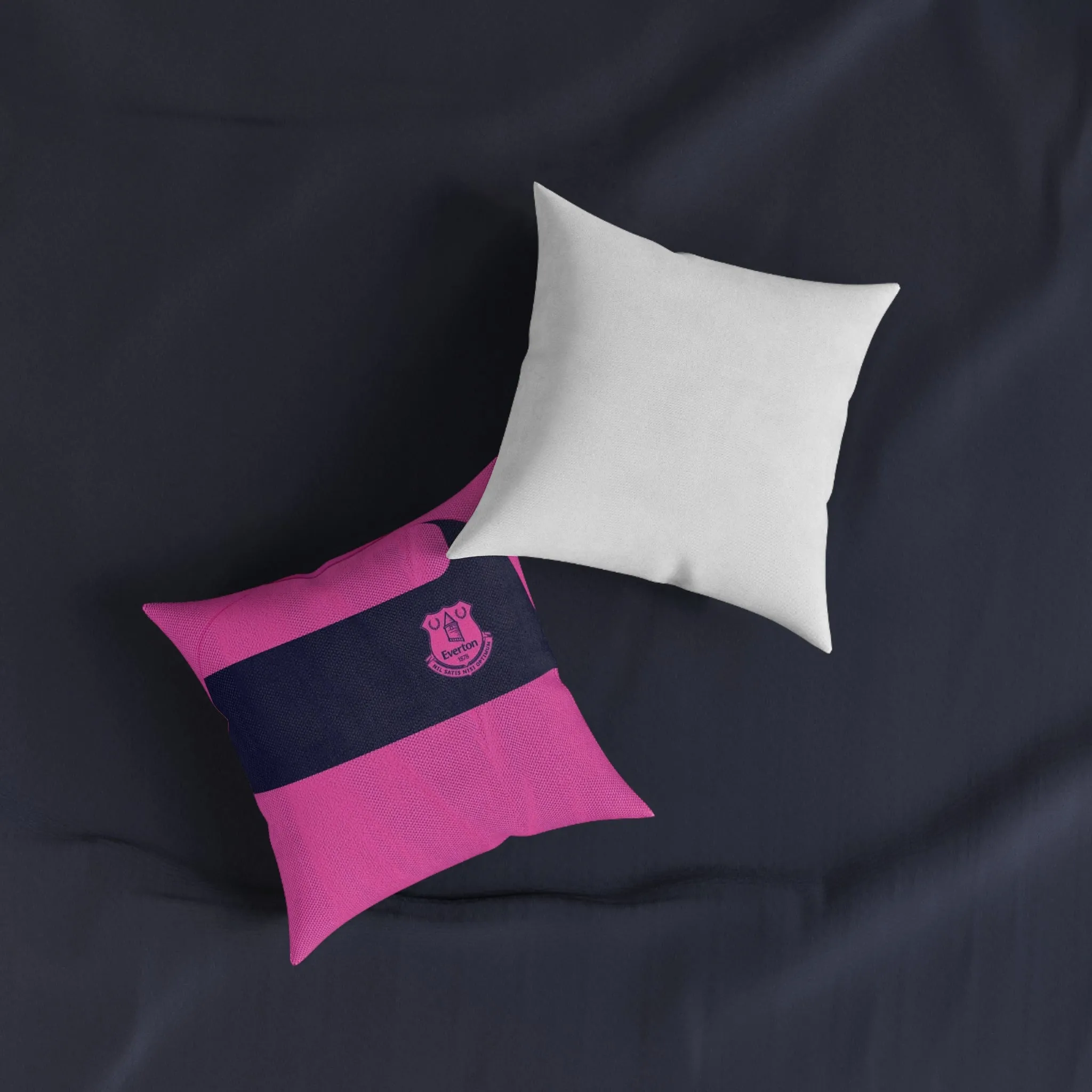 Everton Away Kit 10/11 Square Pillow