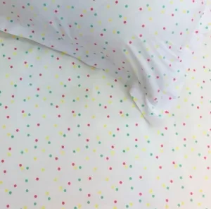 Fitted Cot Sheet - Sprinkles