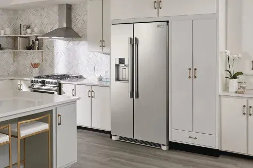 Frigidaire Professional PRSC2222AF 22.3 Cu. Ft. 36" Counter Depth Side by Side Refrigerator in Stainless Steel