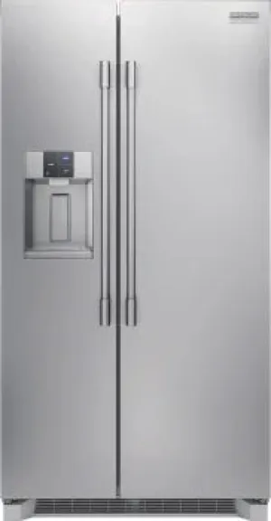Frigidaire Professional PRSC2222AF 22.3 Cu. Ft. 36" Counter Depth Side by Side Refrigerator in Stainless Steel