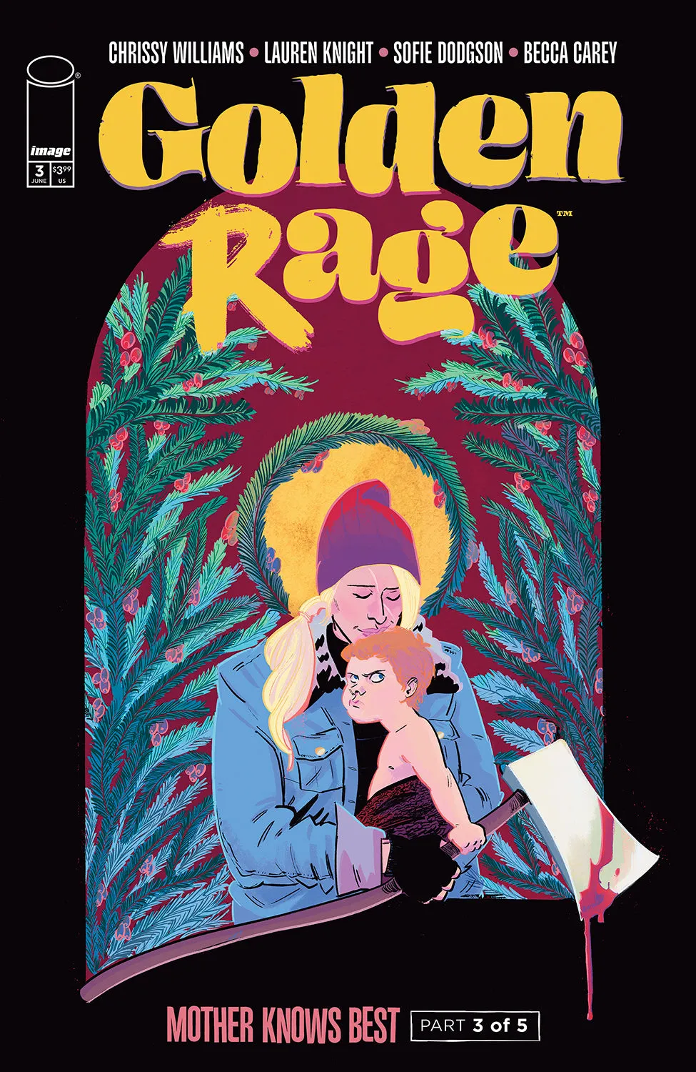 GOLDEN RAGE MOTHER KNOWS BEST #3 COVER A LAUREN KNIGHT