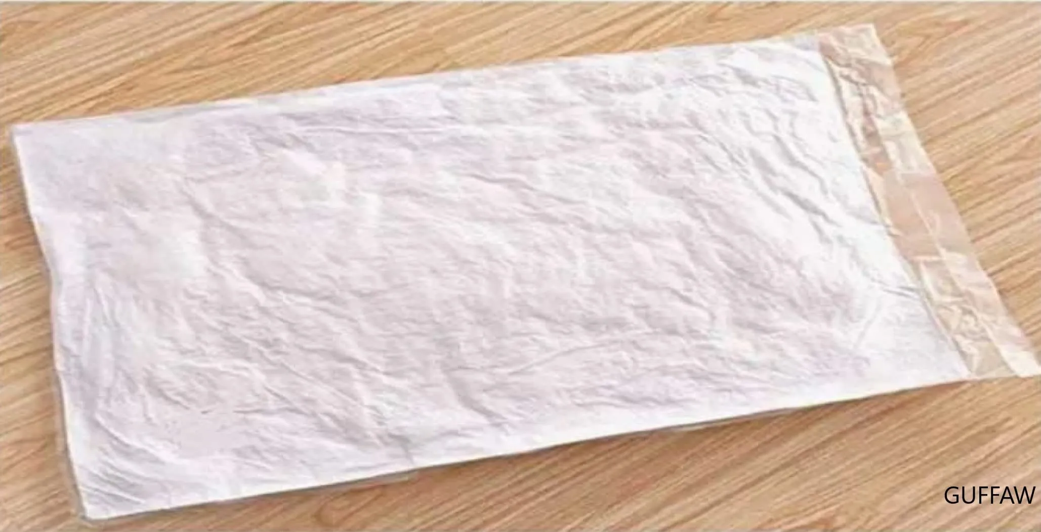 GUFFAW premium polyester microfiber pillow filler 14x24 inches (white) pack of 2