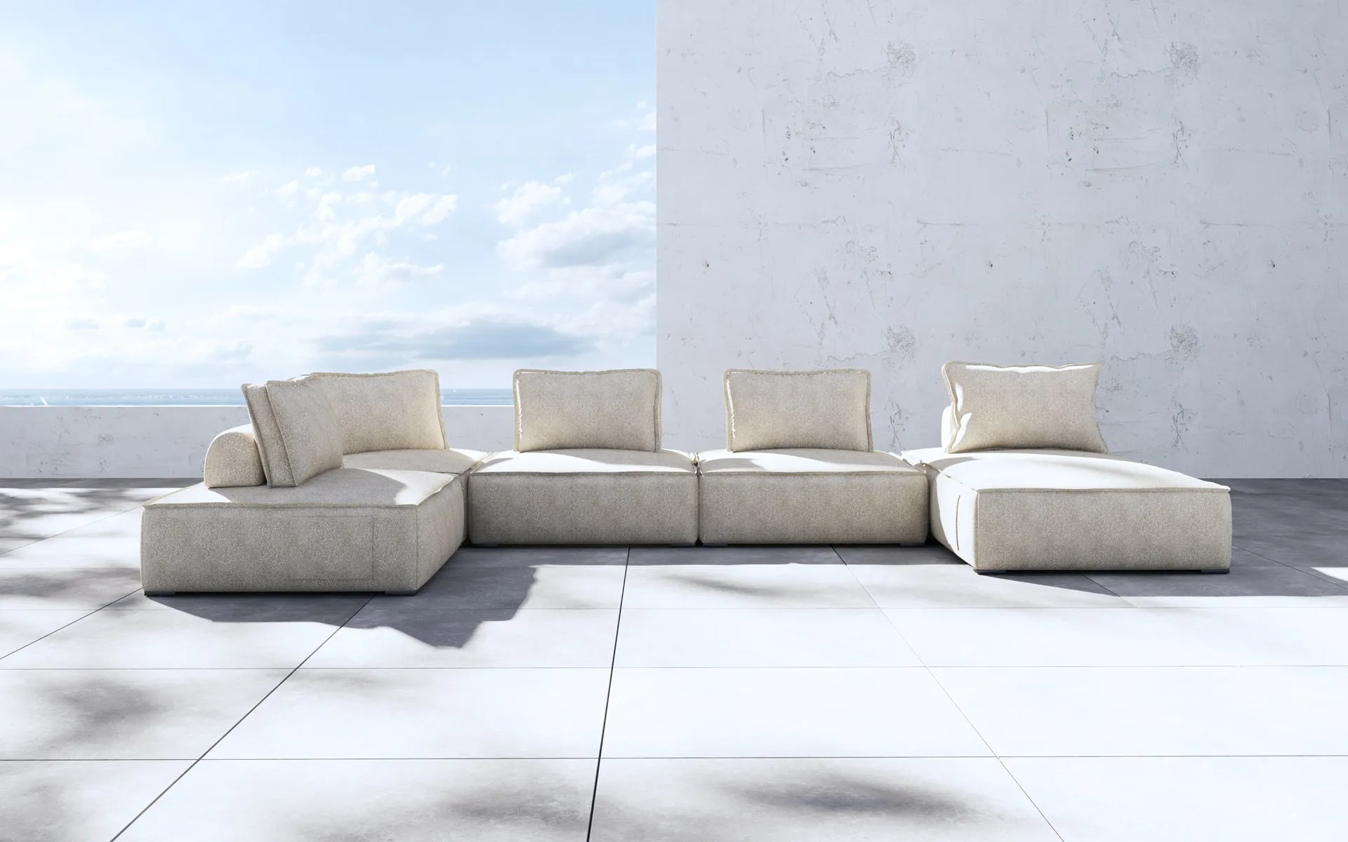 Hampton Outdoor Modular Sofa 08