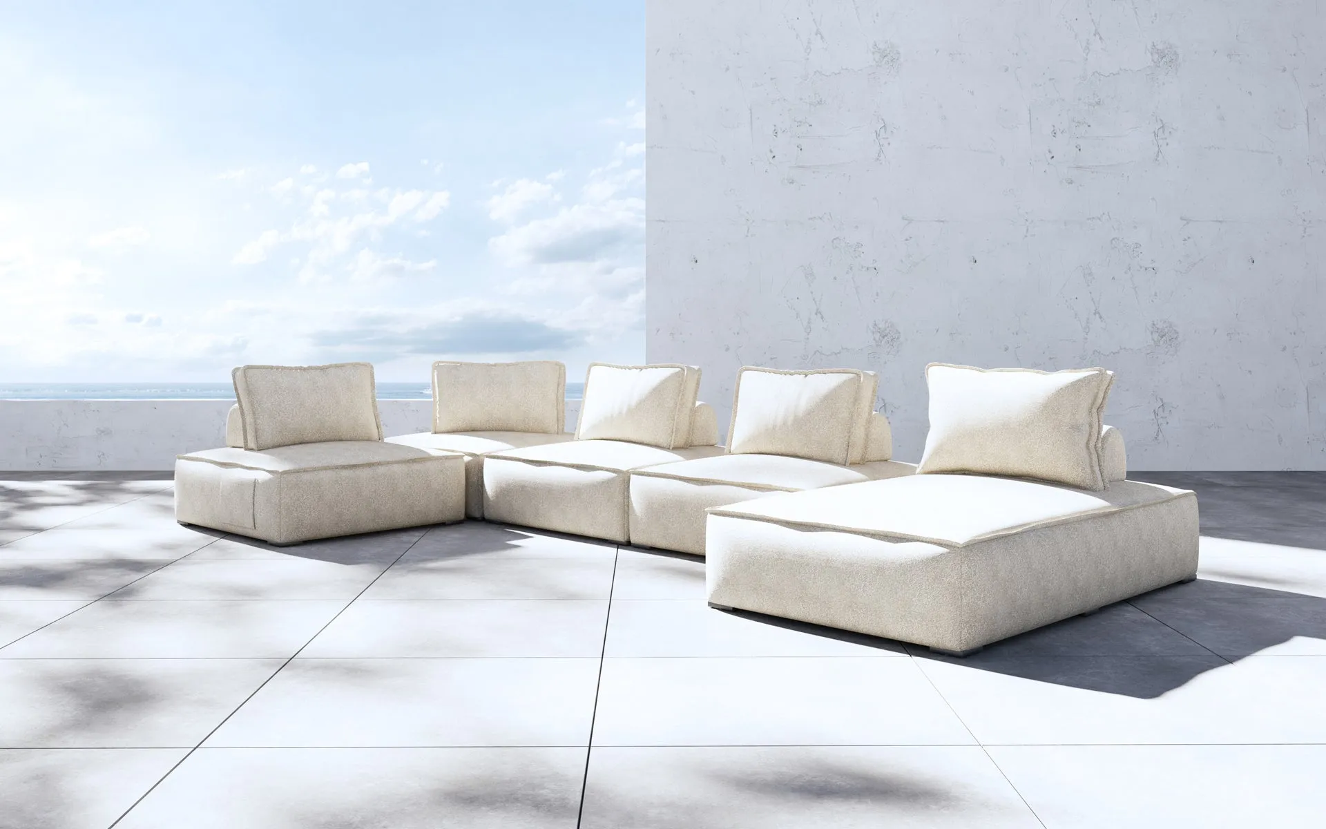 Hampton Outdoor Modular Sofa 08