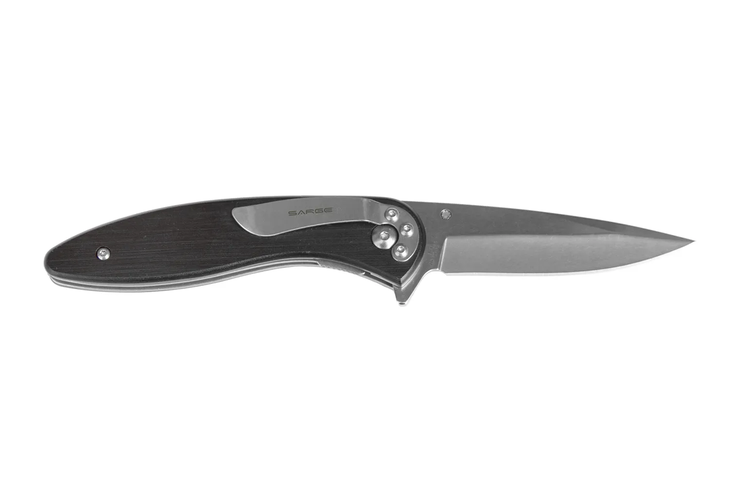 Hornet- Black Brushed Swift Assist Folder Knife