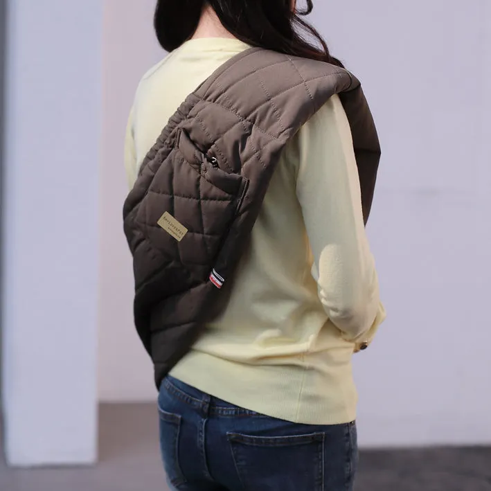 Hug-Me Sling in Quilted Khaki (FINAL SALE)