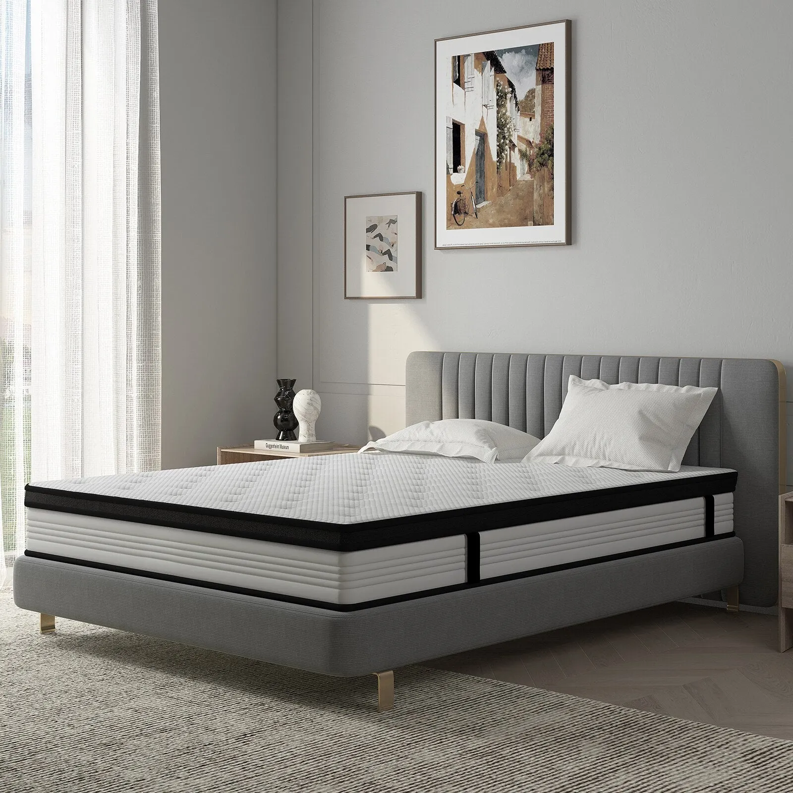 Hybrid Pocket Spring Mattress for Queen Size Bed