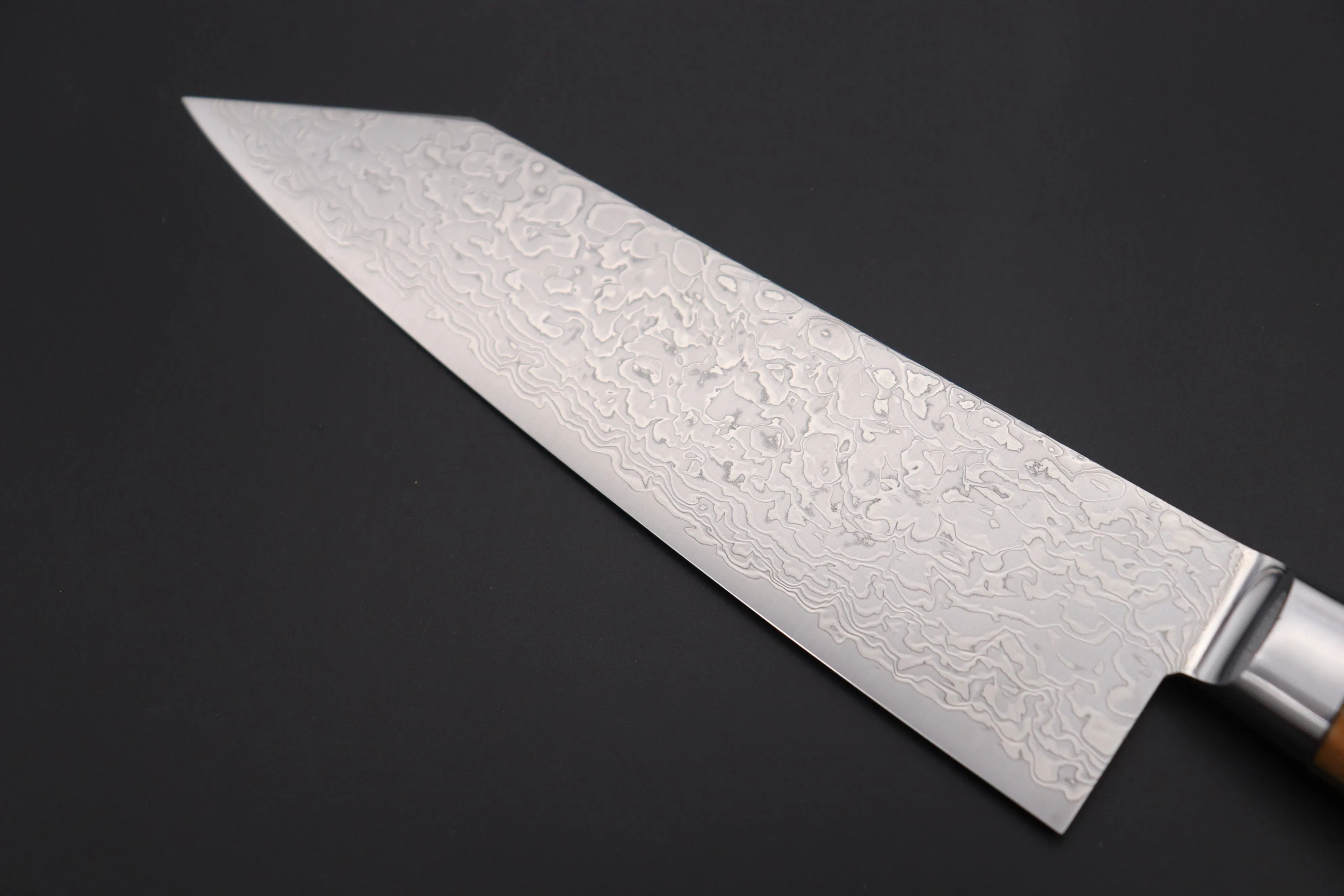 JCK Original Kagayaki Grand Canyon R-2 White & Silver Damascus Series GCYU-29 Bunka | Kiritsuke 175mm (6.8 Inch)