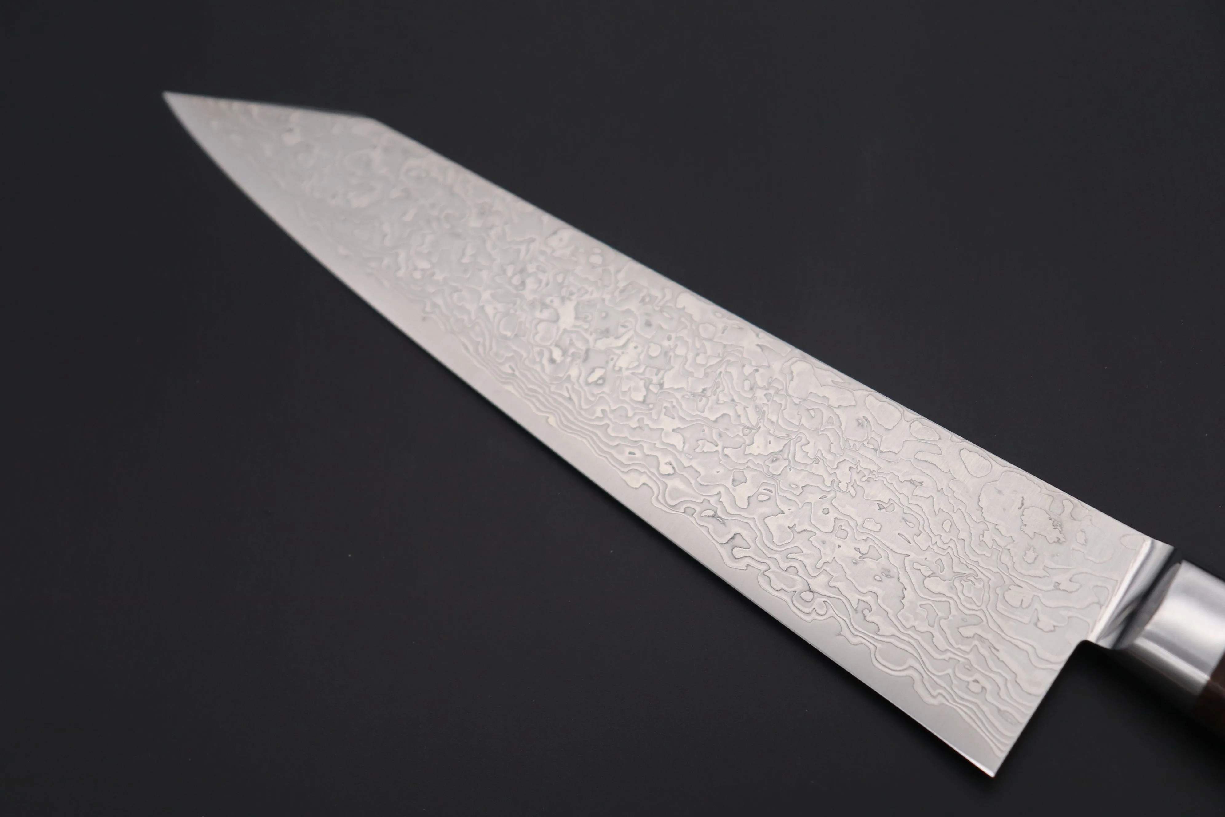 JCK Original Kagayaki Grand Canyon R-2 White & Silver Damascus Series GCYU-31 Kiritsuke Gyuto 200mm (7.8 Inch)