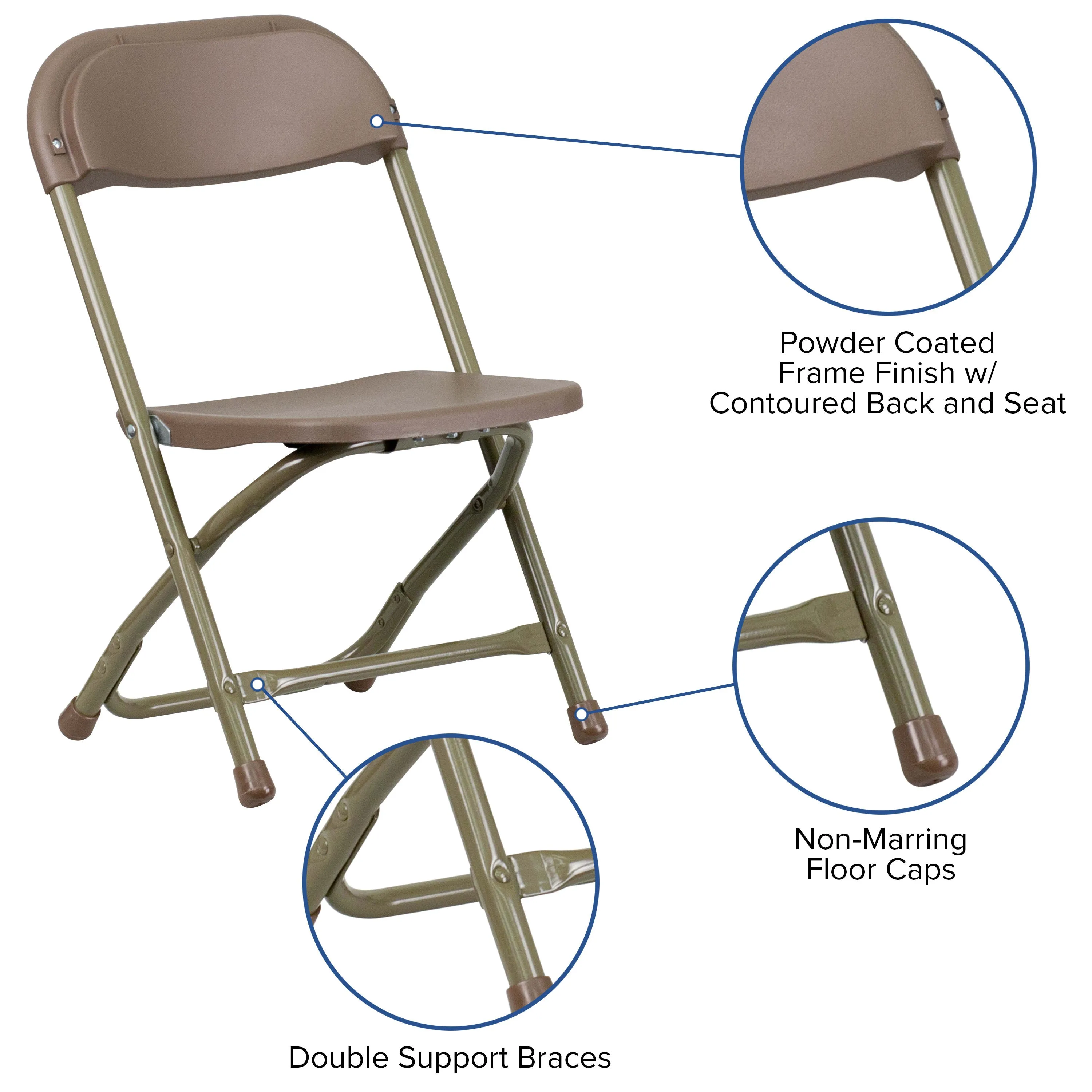Kids Plastic Folding Chair