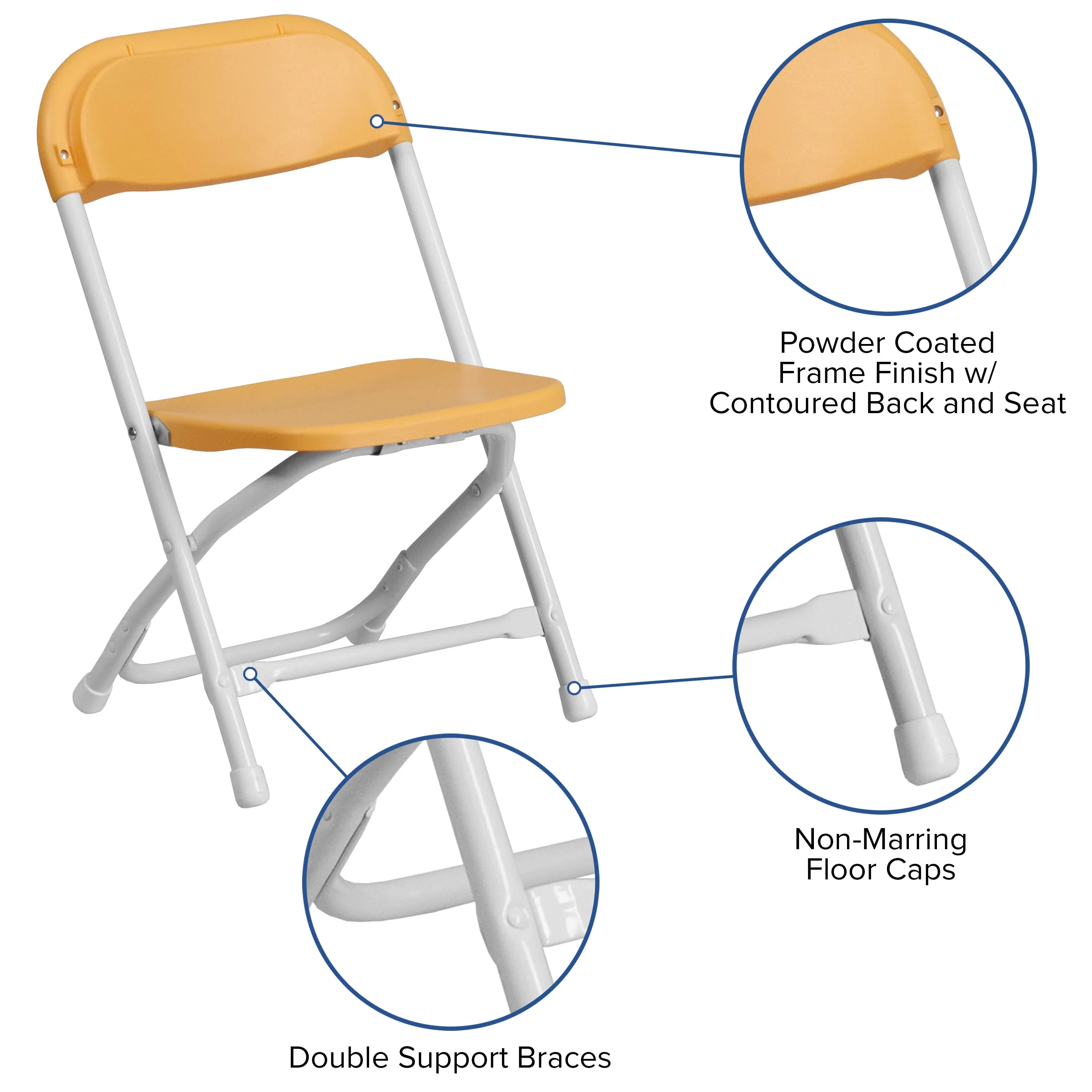 Kids Plastic Folding Chair