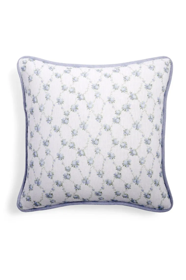 Linen Throw Pillow - MISTY LACE