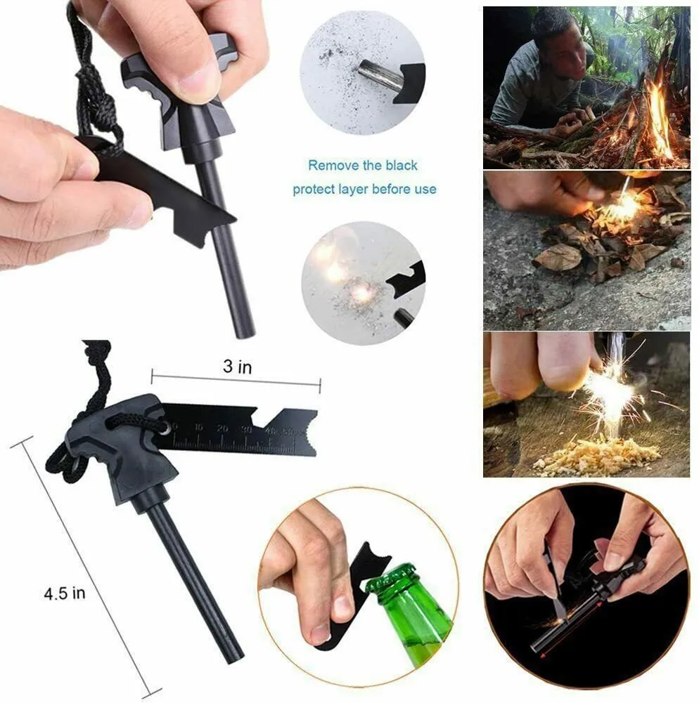 LovelyRLovely 14-In-1 Outdoor Emergency Survival Kit