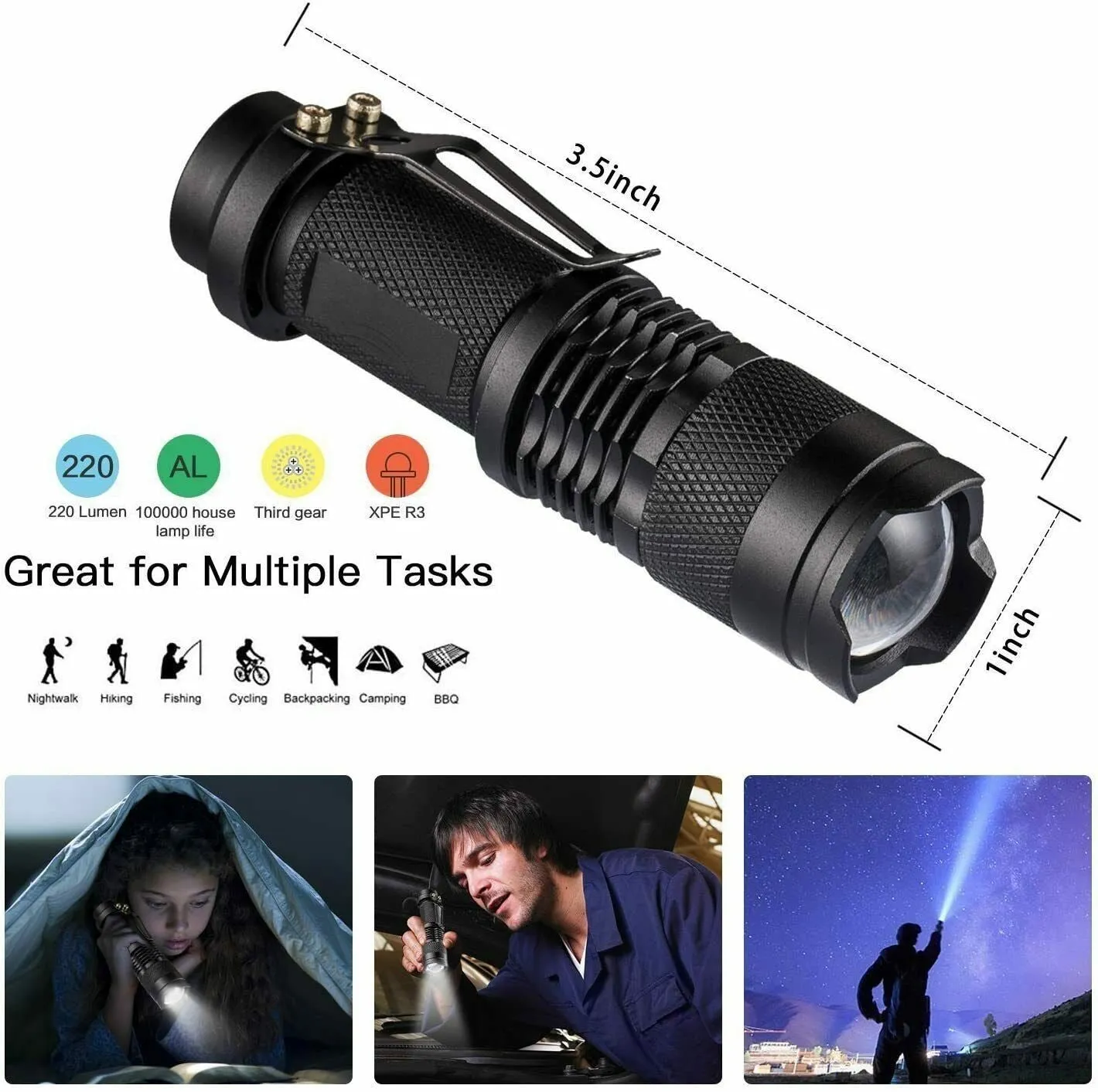 LovelyRLovely 14-In-1 Outdoor Emergency Survival Kit
