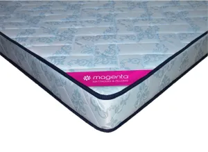 magenta King Size 5 Inch Sleeping Mattress for Bed Breathable HR Memory Foam Lightweight Material Feel Relax Rollable Mattress in Blue Color - (78X72X5)