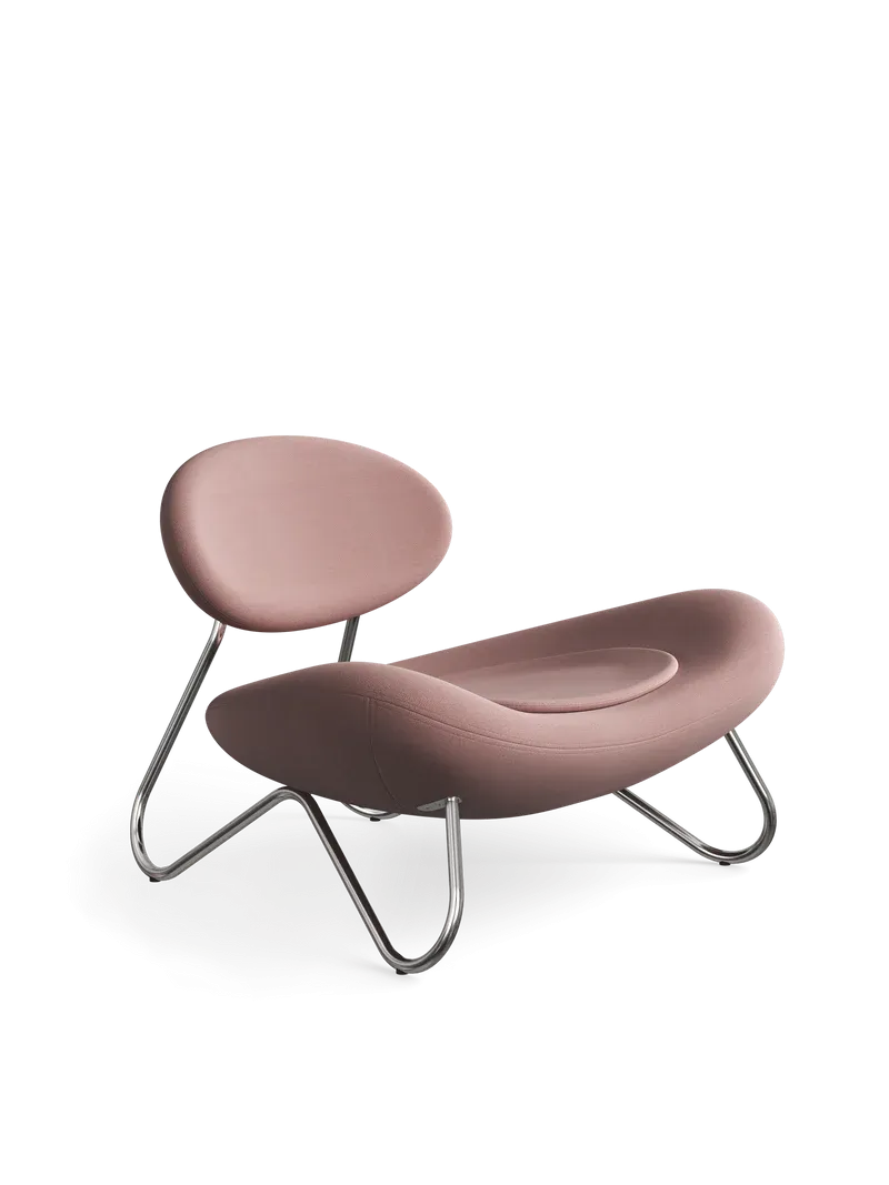 Meadow Lounge Chair - Dusty Rose