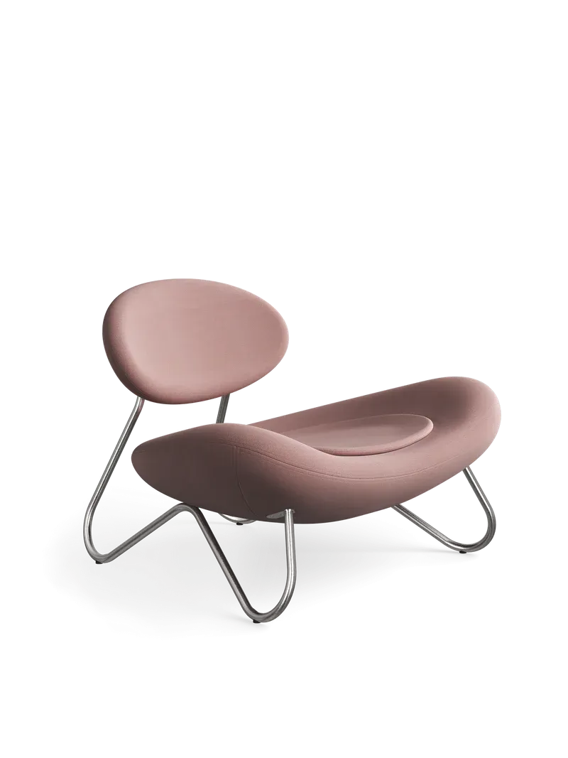 Meadow Lounge Chair - Dusty Rose