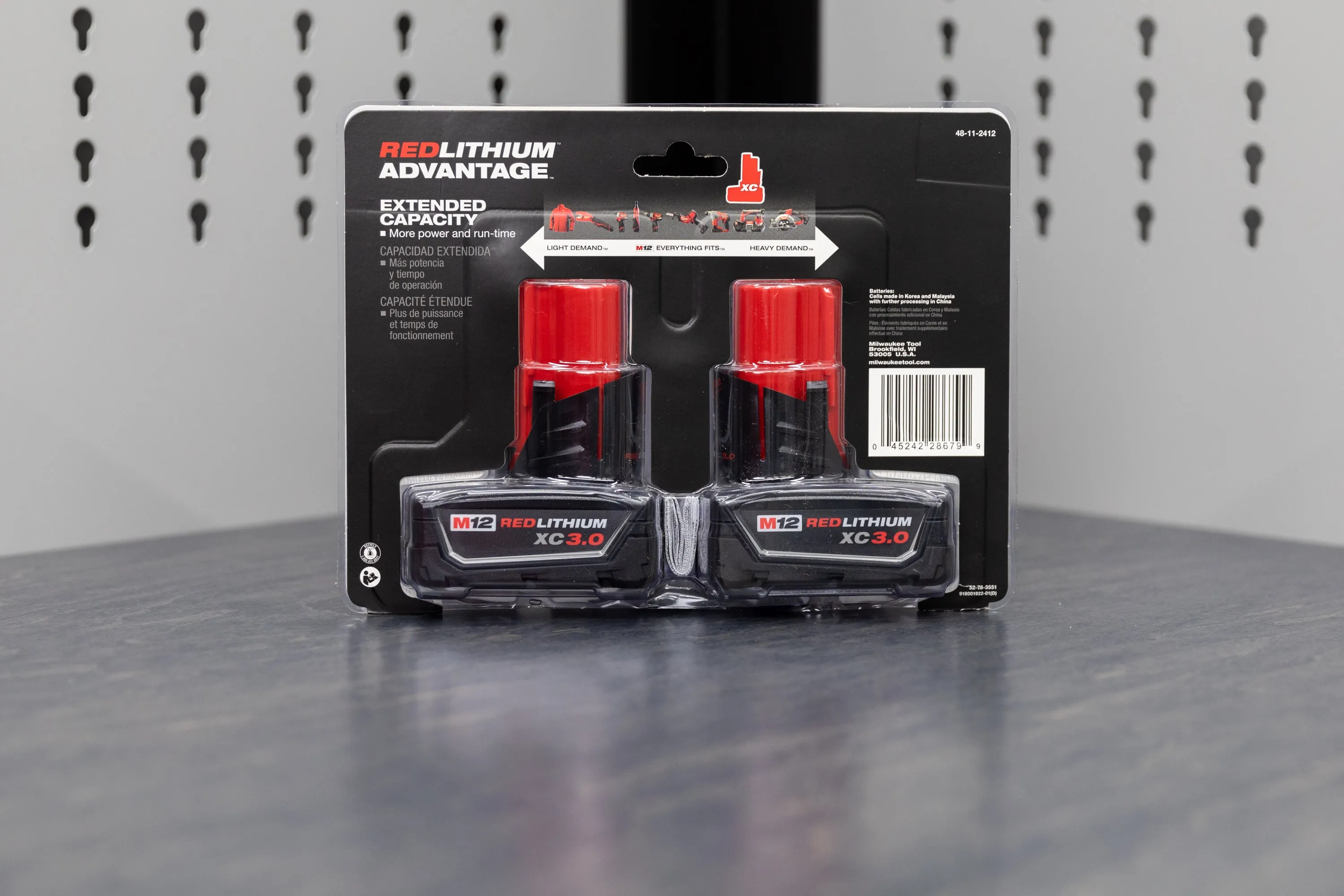 Milwaukee M12™ Batteries: REDLITHIUM™ (2.0-6.0)