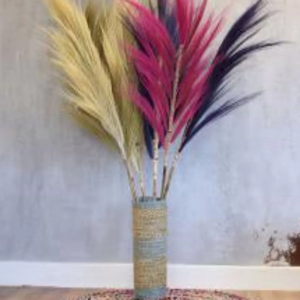 Natural Home Storage - Handmade Seagrass Vase & Bins Set - Fairly Traded