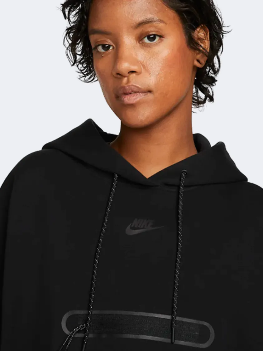 Nike Sportswear Tech Fleece Women Lifestyle Hoody Black
