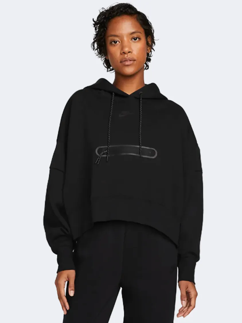 Nike Sportswear Tech Fleece Women Lifestyle Hoody Black