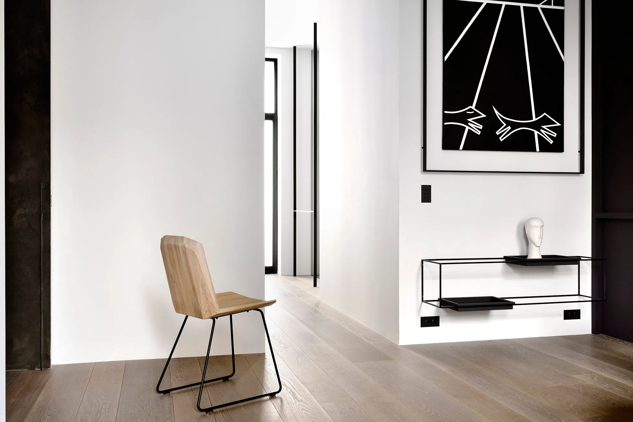 Oak Facette Dining Chair